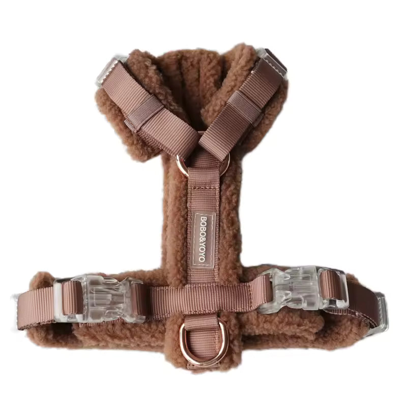 Harnais "Nuage" Teddy Luxe – Douceur, Style & Sécurité